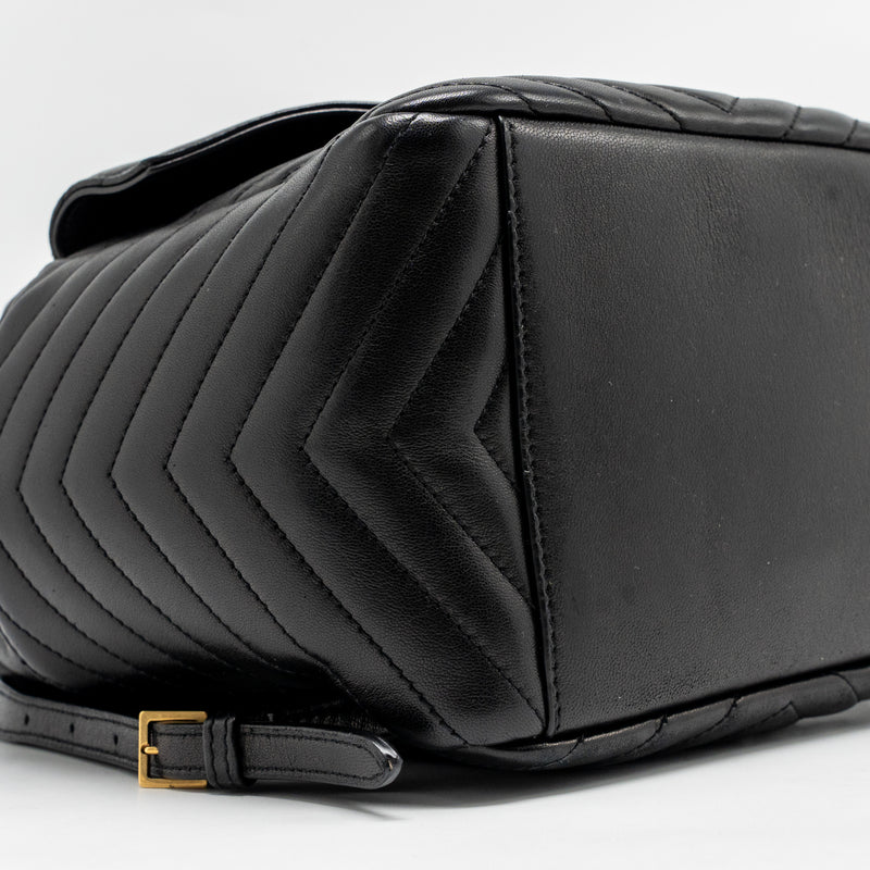 Saint Laurent/YSL Joe Backpack Lambskin Black GHW