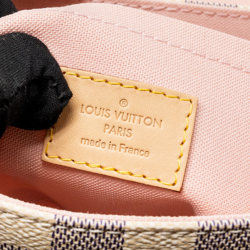 Louis Vuitton Croisette Damier Azur Canvas GHW