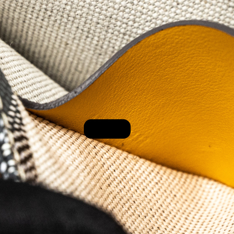 GOYARD Plumet Canvas Shoulder Bag Yellow