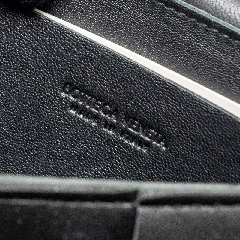 Bottega Veneta Cassette Belt Bag Lambskin Black GHW