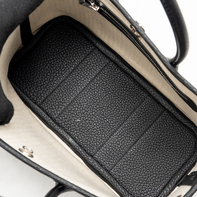 Hermes Garden Party 23 Negonda Black SHW Stamp K