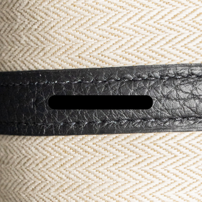 Hermes Garden Party 23 Negonda Black SHW Stamp K