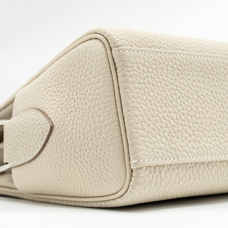 Hermes Kelly Messenger PM Togo Craie SHW Stamp W