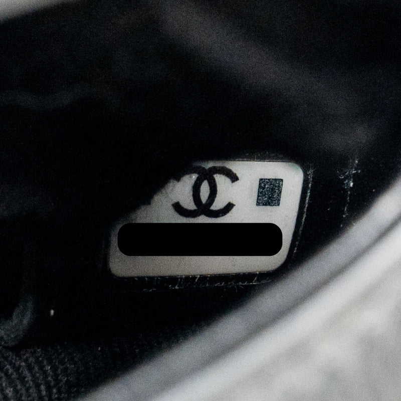 Chanel 24C Mini 31 Clutch with Chain Shiny Calfskin Black LGHW (Microchip)