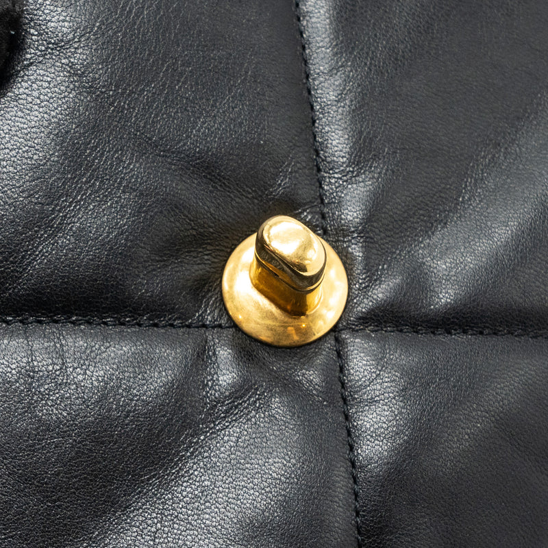 Chanel Small 19 Bag Goatskin Black Multicolour Hardware