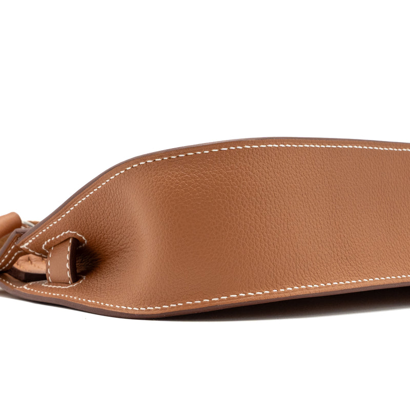 Hermes mini Jypsiere evercolor gold SHW stamp B