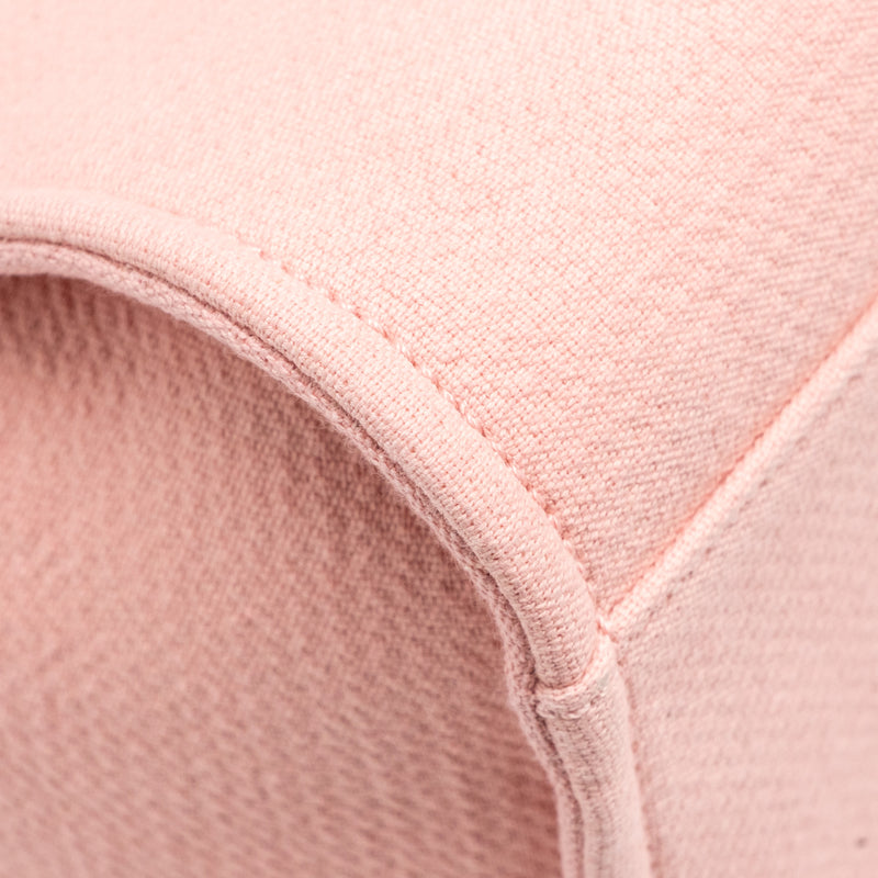Chanel Devauille Tote Bag Canvas/Leather Pink/White SHW (Microchip)