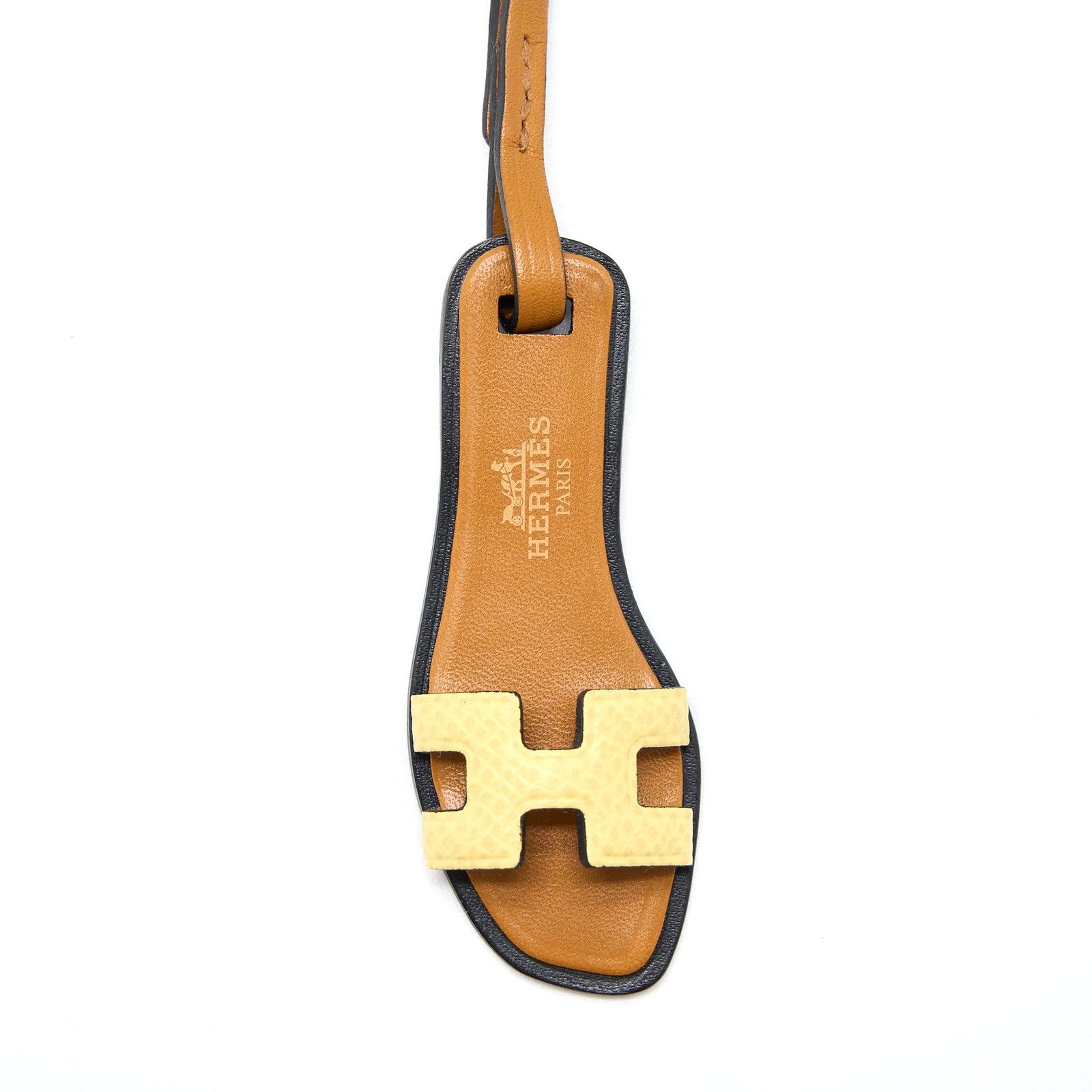 HERMES ♡ オランチャーム Jaune Poussin イエロー HERMES unboxing l HERMES Oran sandals gold unboxing + PRICE