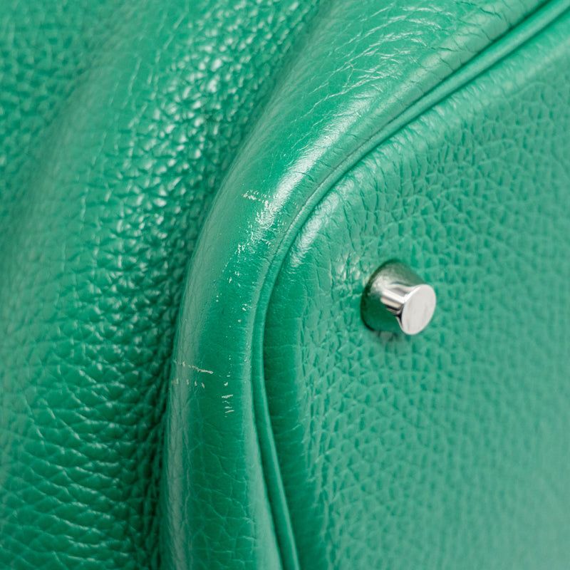 Hermes Picotin 22 Lock Bag Clemence Vert Vertigo SHW Stamp A