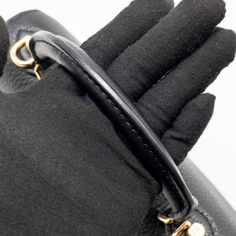 Louis Vuitton Twist One Handle PM Taurillon Leather Black/Pink GHW