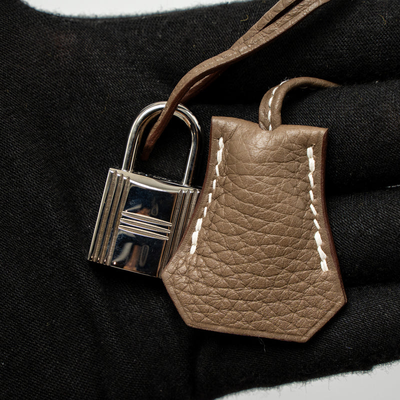 Hermes Birkin 30 Etoupe Clemence Gold Hardware