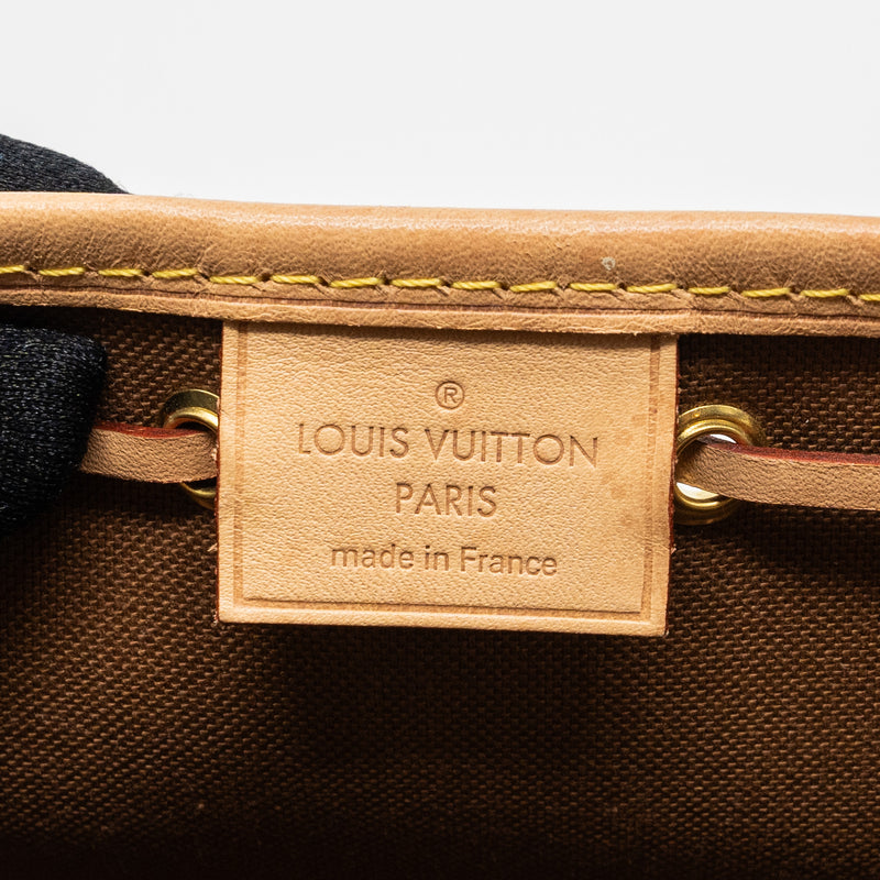 Louis Vuitton Nano Noe Monogram Canvas GHW