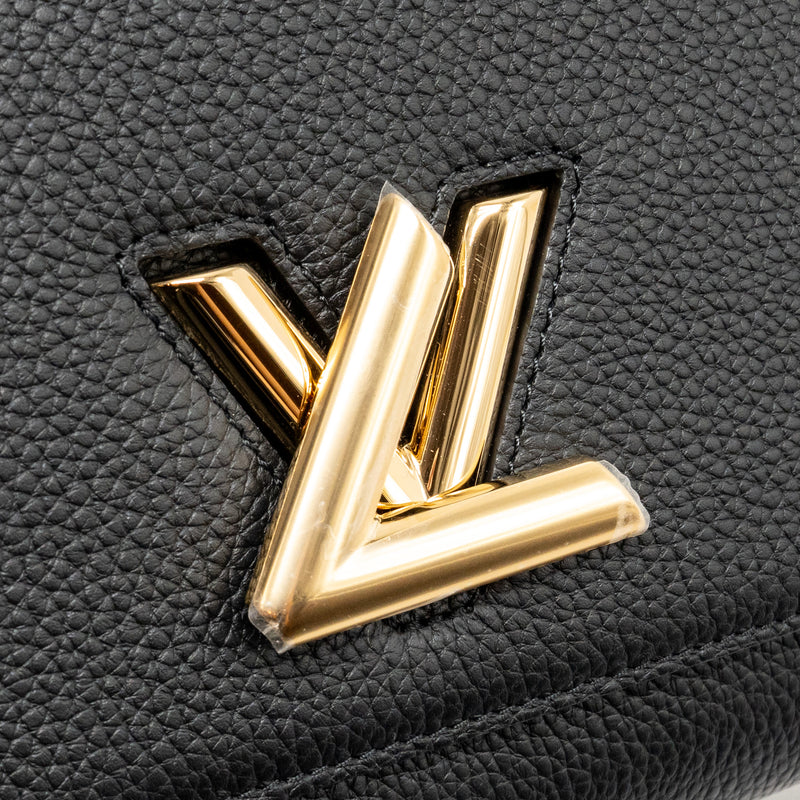 Louis Vuitton Twist One Handle PM Taurillon Leather Black/Pink GHW
