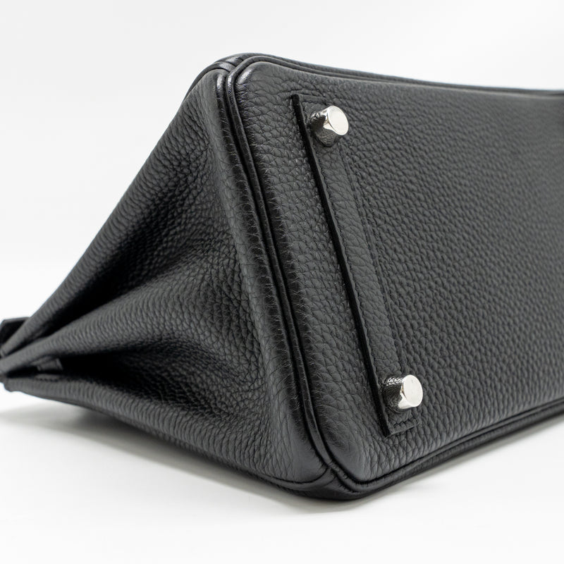 Hermes Birkin 25 Togo Black SHW Stamp Y