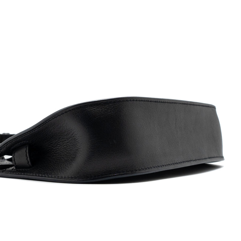 Hermes Mini Jypsiere Evergrain Black GHW Stamp B