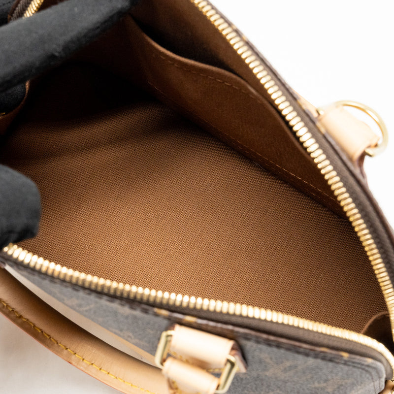 Louis Vuitton alma BB Monogram Canvas GHW