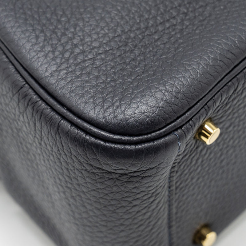 Hermes mini Lindy clemence caban GHW Stamp U
