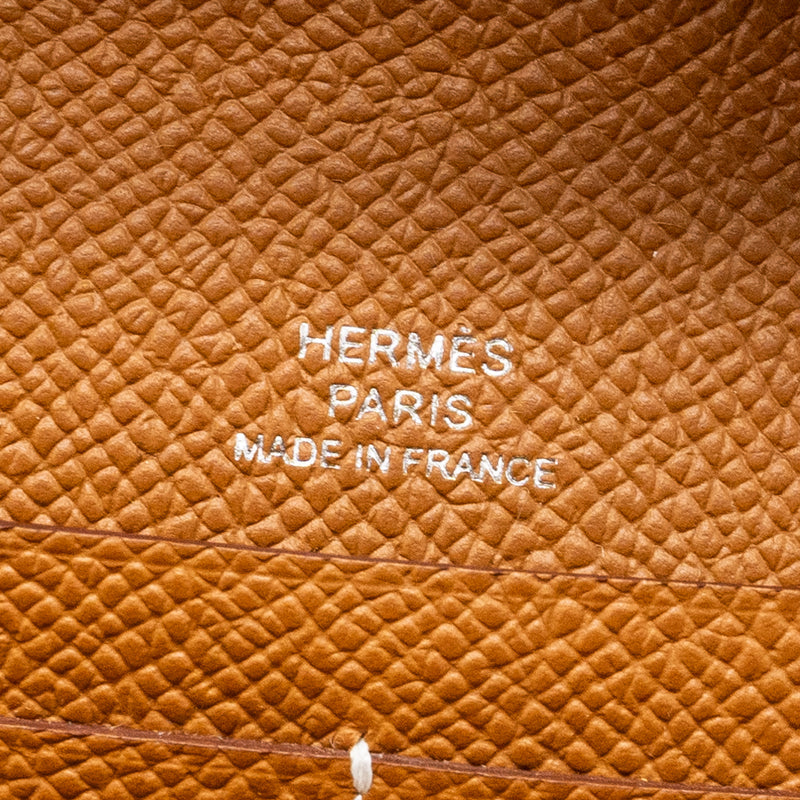 Hermes Chaine D’Ancre To Go Epsom Gold SHW Stamp W