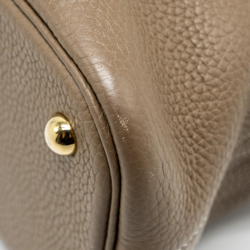 Hermes Bolide 31 Clemence Etoupe GHW Stamp Y