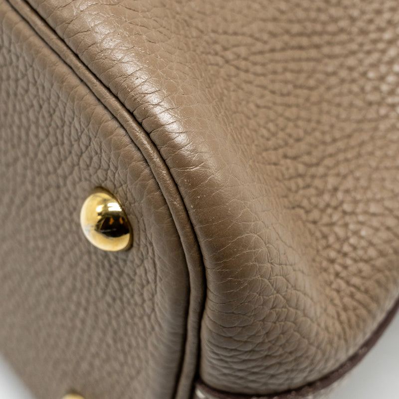 Hermes Bolide 31 Clemence Etoupe GHW Stamp Y