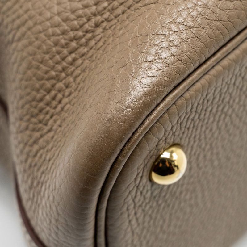 Hermes Bolide 31 Clemence Etoupe GHW Stamp Y