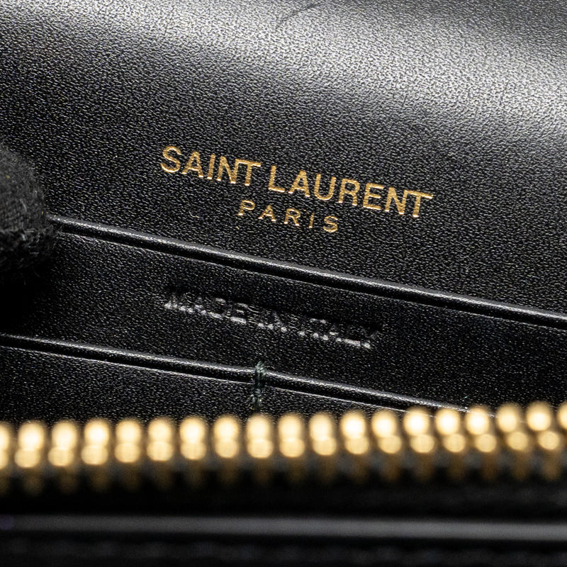 Saint Laurent/YSL Small tassel Kate bag calfskin black GHW