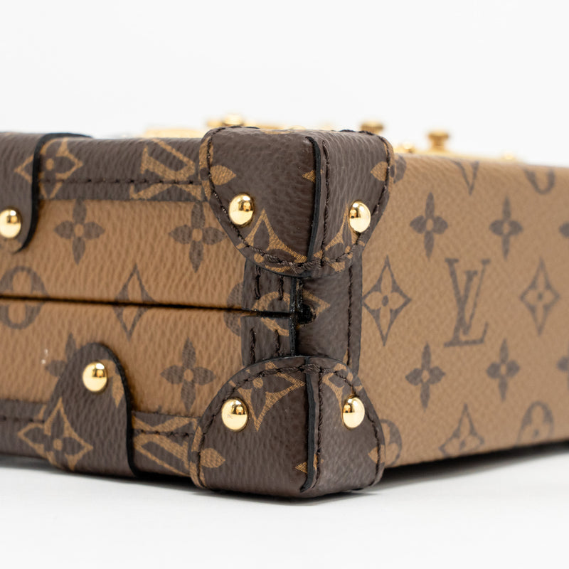 Louis Vuitton Petit Malle Monogram Reverse Canvas GHW