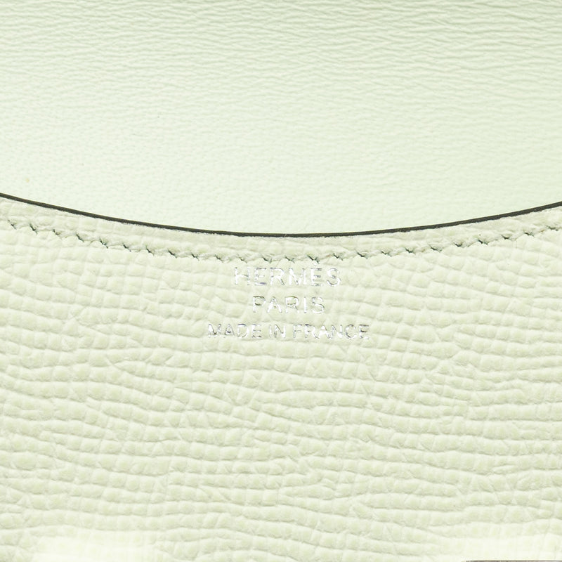 Hermes Constance Slim Epsom Vert Fizz SHW Stamp U