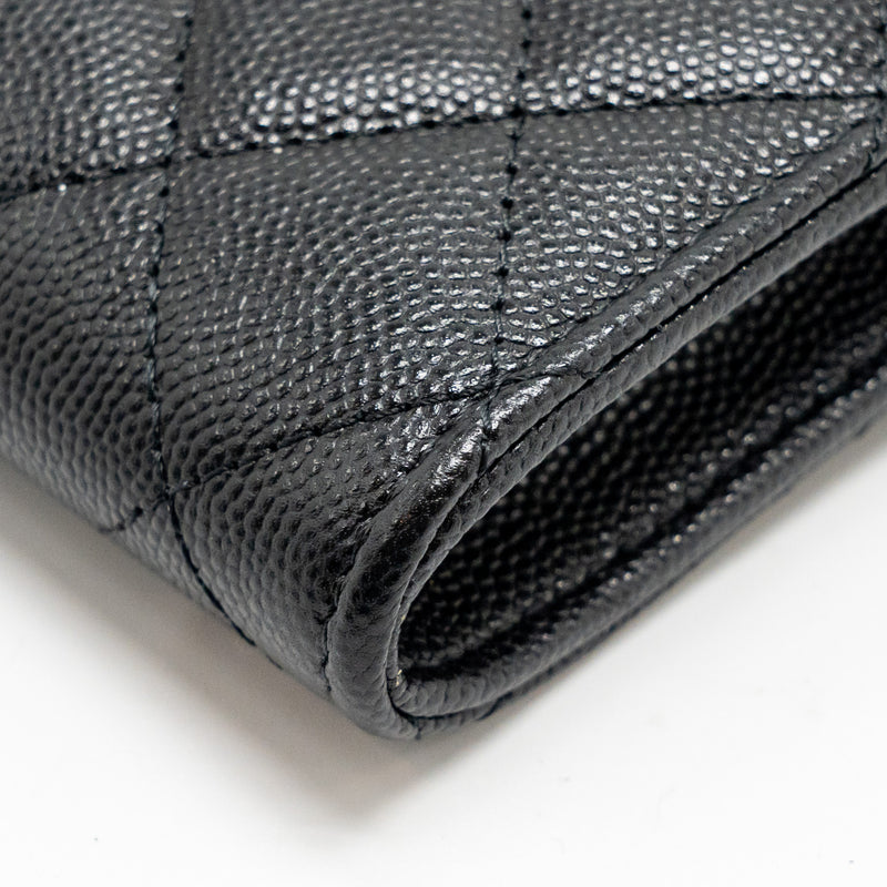 Chanel Classic Phone Clutch with Pouch on Chain Caviar Black LGHW