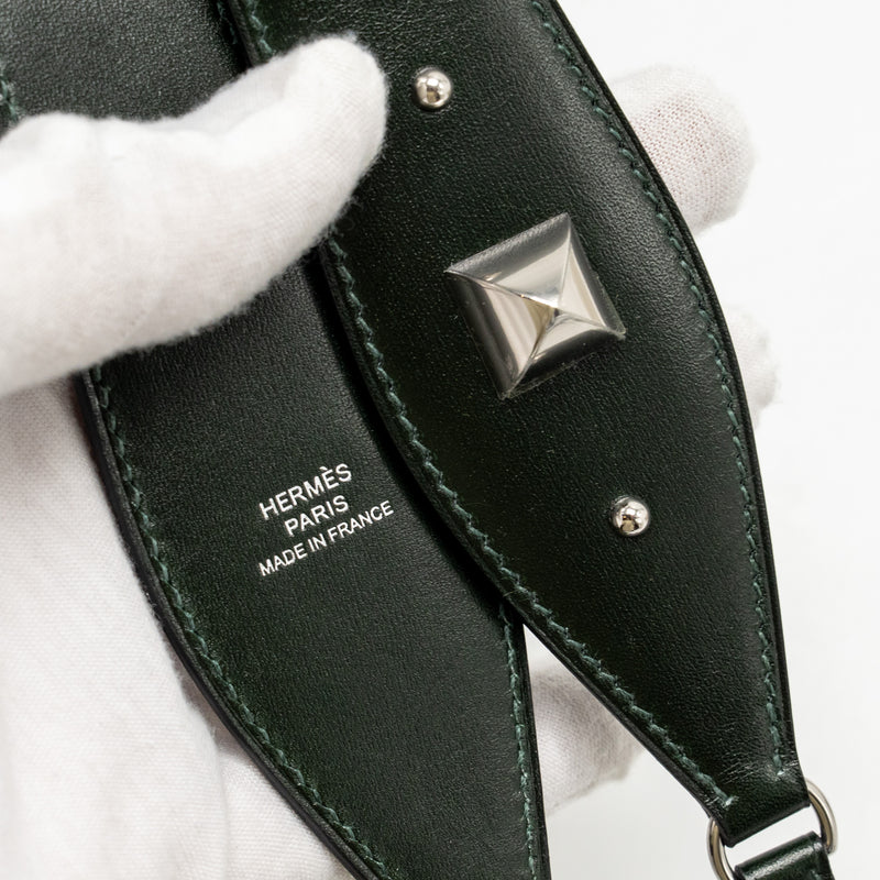 Hermes Constance To Go Rock Box Vert Fonce SHW Stamp W