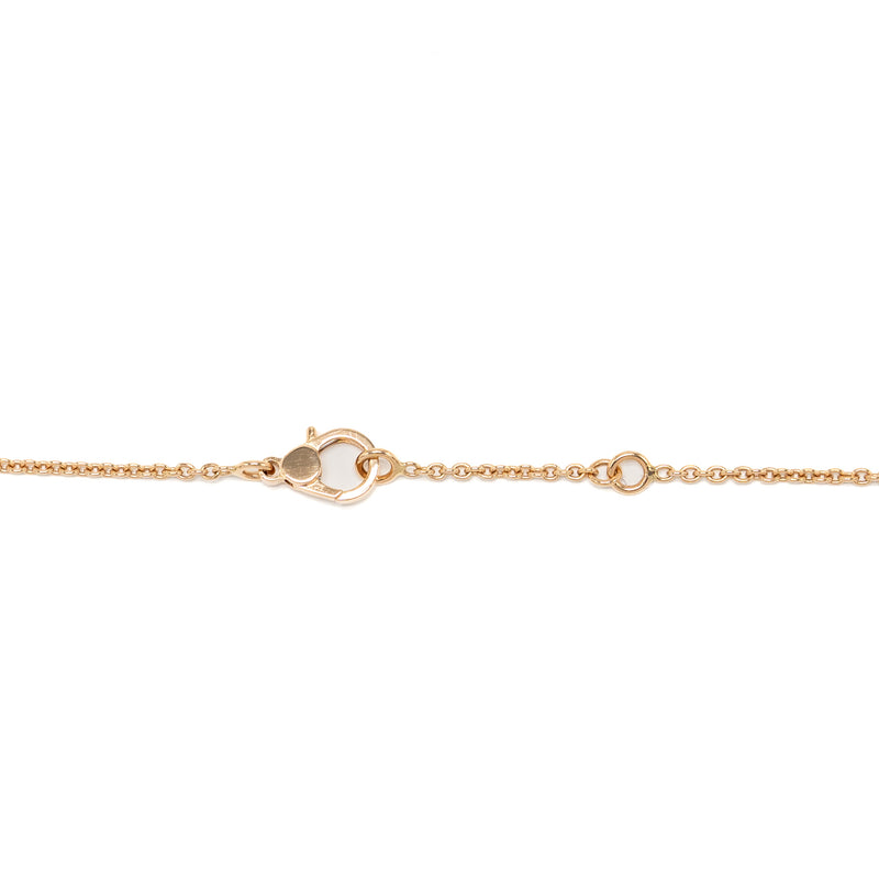 HERMES Finesse Necklace Rose Gold/Diamonds