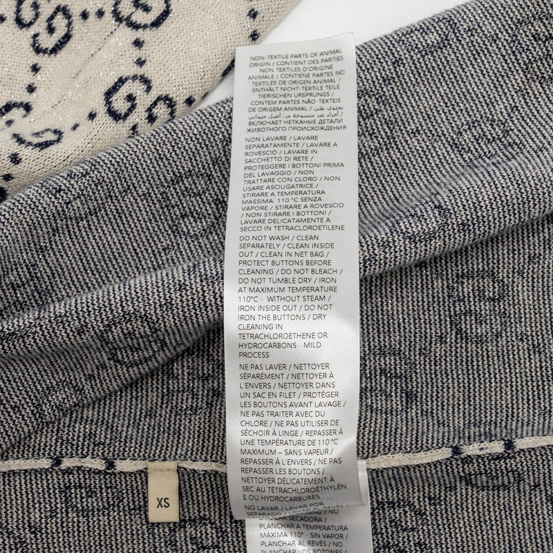 Gucci Size XS Cardigan Cotton Multicoloured