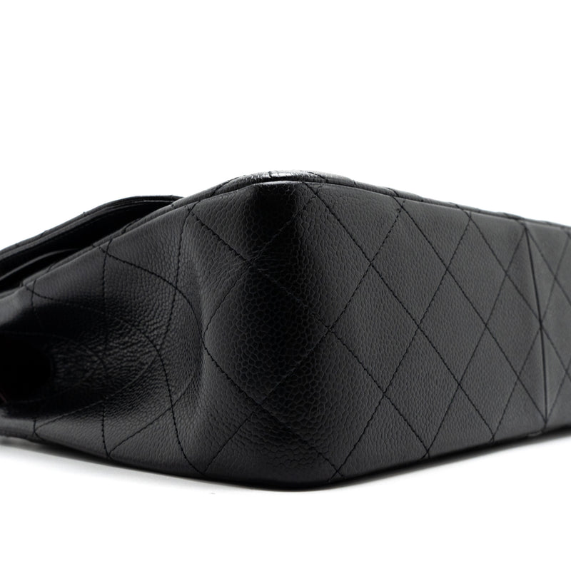 Chanel Classic Double Flap Jumbo Caviar Black SHW
