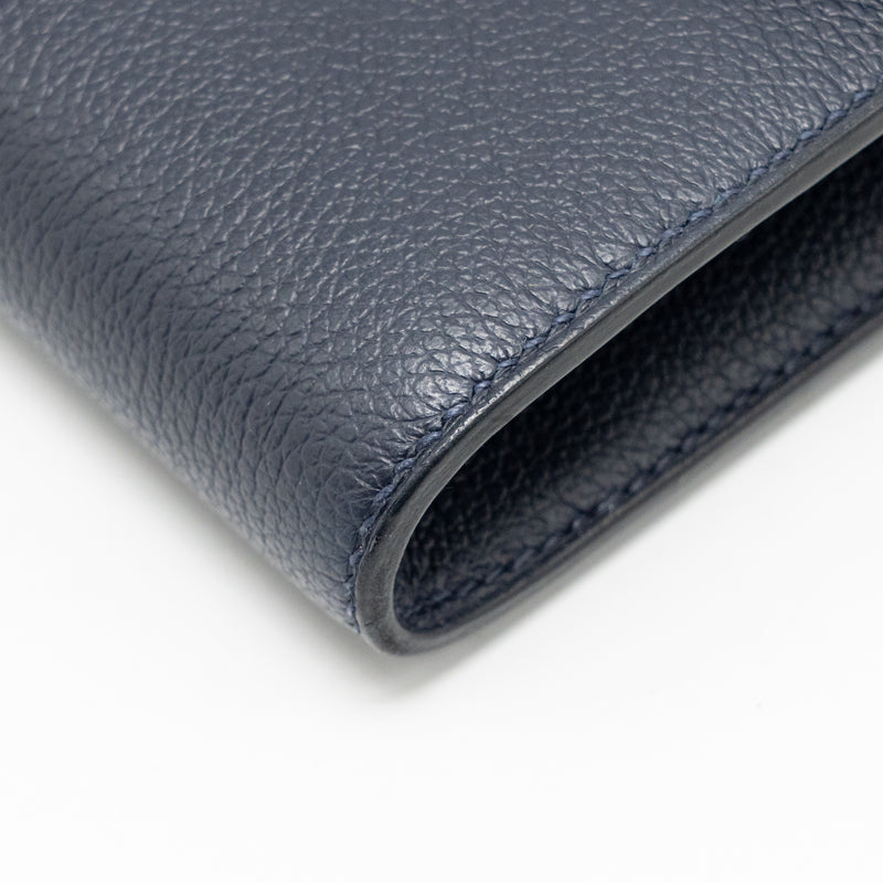 Hermes Constance to Go Evercolor Blue Nuit GHW Stamp Z