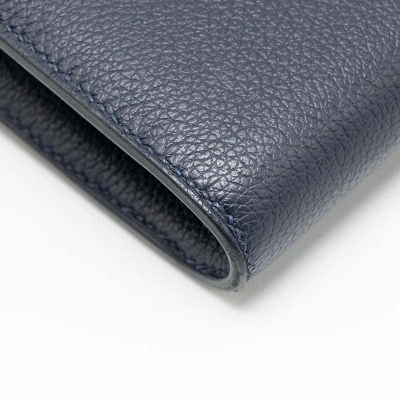Hermes Constance to Go Evercolor Blue Nuit GHW Stamp Z