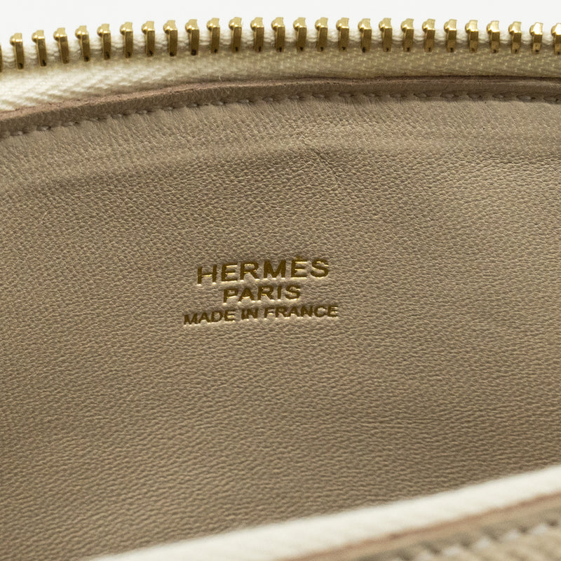 Hermes Bolide 27 Epsom Craie GHW Stamp Y