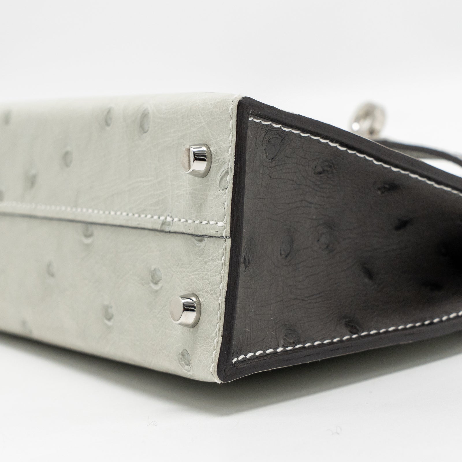 オリバーガル　HERMES &Tiffany 2点セット Gris Perle and Kraft Matte Alligator Mini Kelly II 20 HSS