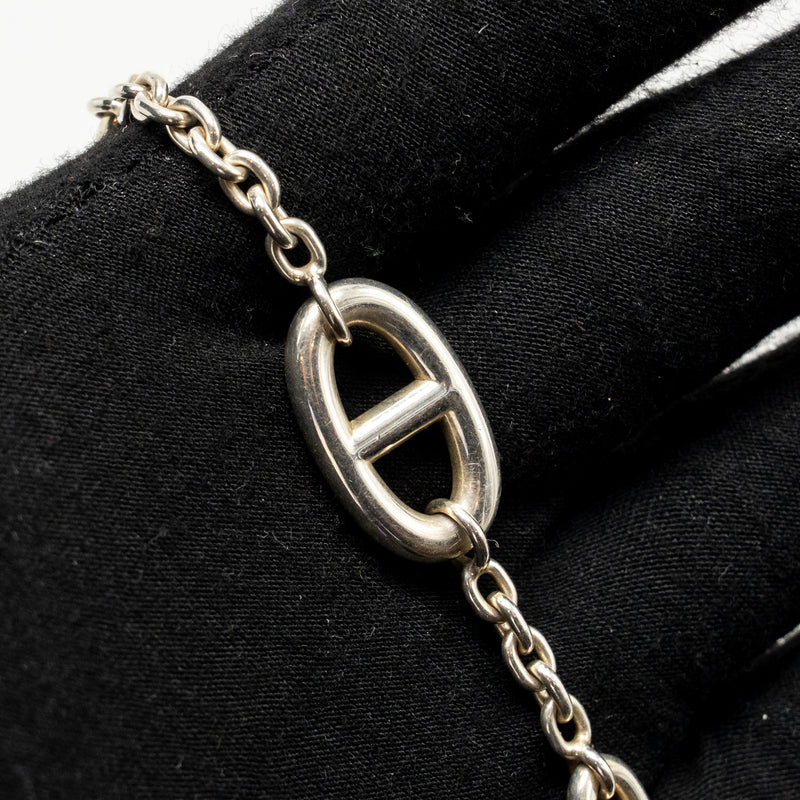 Hermes size SH farandole bracelet sterling silver