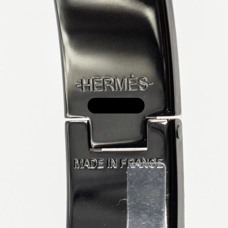 Hermes Size T5 Clic HH Bracelet So Black