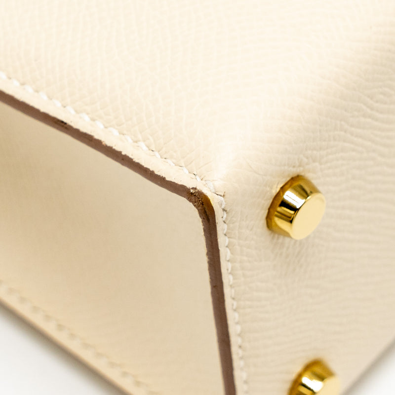 Hermes Verrou 23 Epsom Craie LGHW Stamp Y