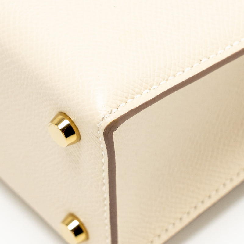 Hermes Verrou 23 Epsom Craie LGHW Stamp Y