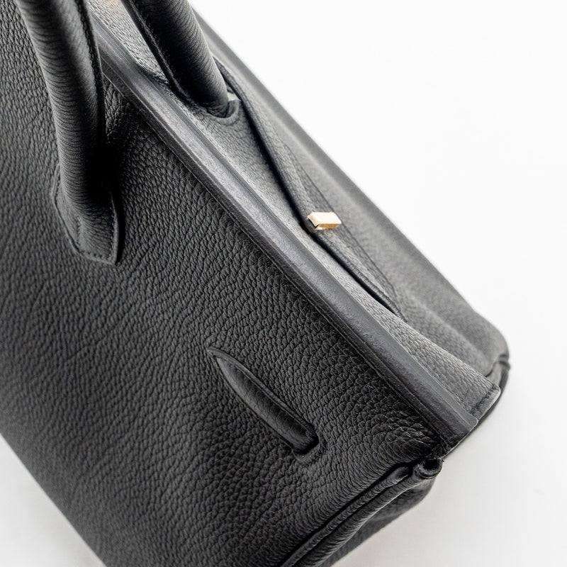 Hermes Birkin 35 Togo Black GHW Stamp D