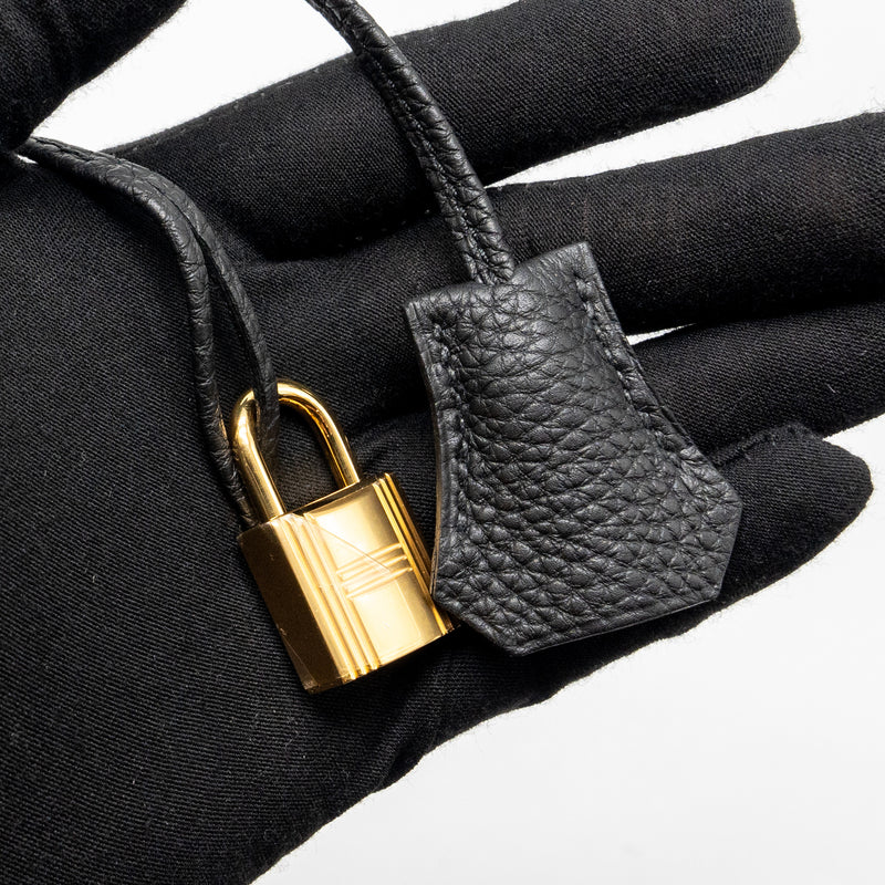 Hermes Birkin 35 Togo Black GHW Stamp D