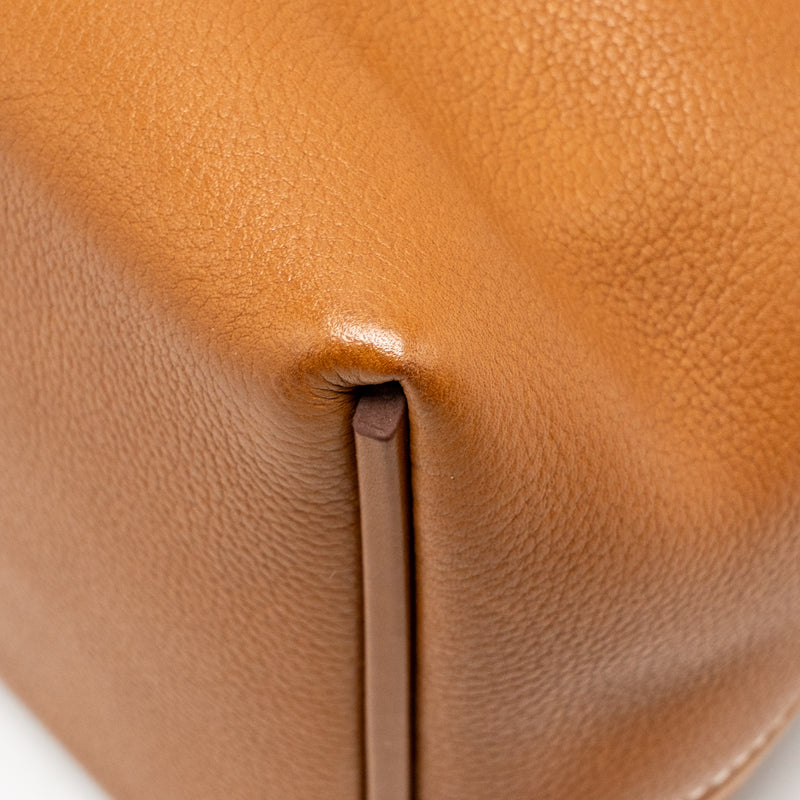 Hermes 24/24 2424 - 29 bag barenia faubourg fauve SHW stamp D