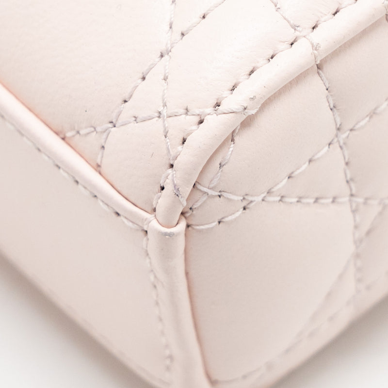 Dior Small Lady D-Joy Bag Cannage Lambskin Powder Pink LGHW