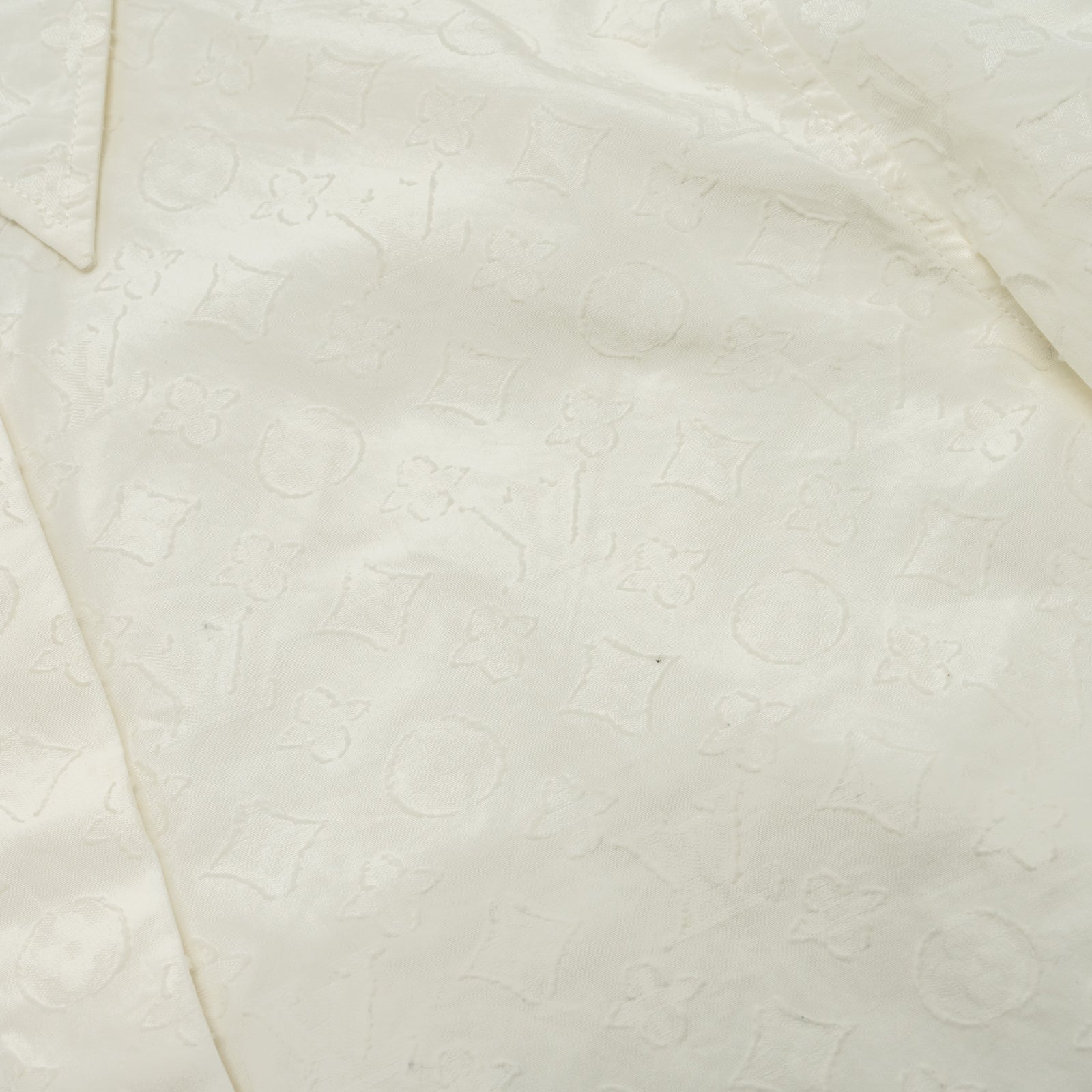 Louis Vuitton Size 40 3D Monogram Long Sleeve Blouse Shirt