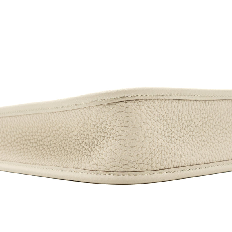 Hermes Mini Evelyn Clemence Beton SHW Stamp B