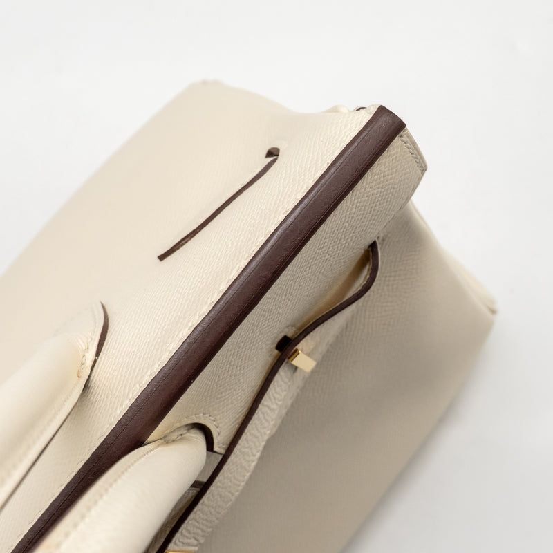 Hermes Birkin 30 Epsom Nata GHW stamp Z