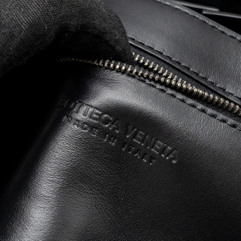 Bottega Veneta Small Cassette Leather Black SHW