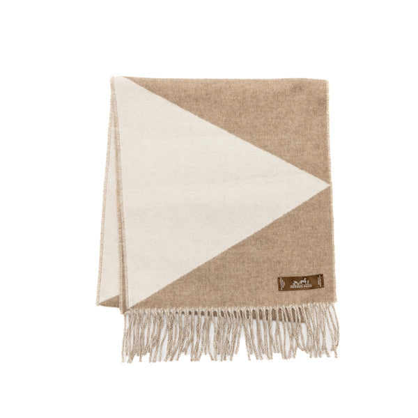 Hermes Casaque Zig Zag Muffler Cashmere Multicolour